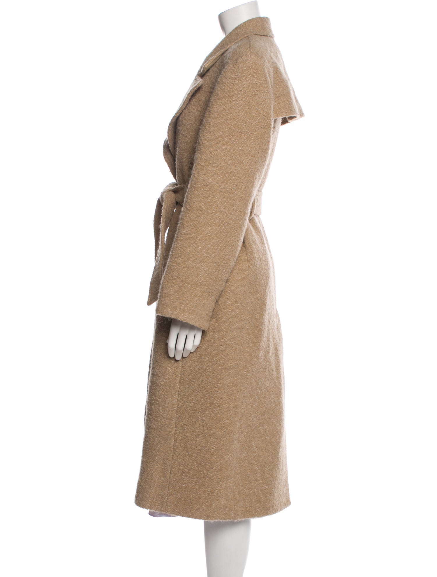 Sandro Faux Fur Coat